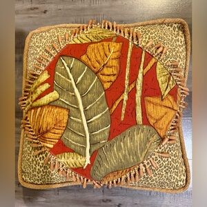 Vintage Croscill Decorative Beaded Pillow